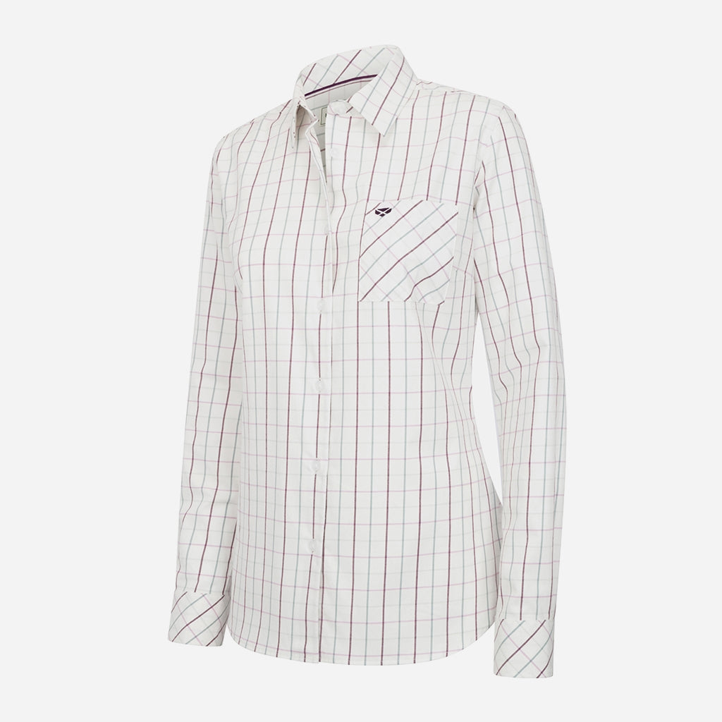 Hoggs of Fife Aberlady Women's Tattersall Shirt - Wild & Moor
