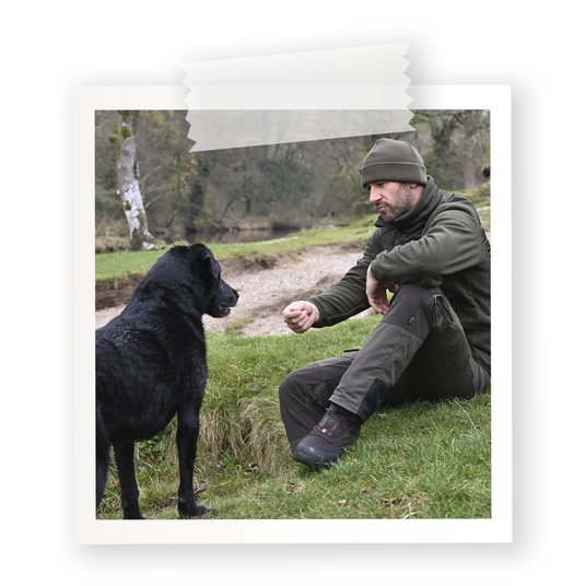 Ben and Indy Framed Polaroid Image - Wild & Moor