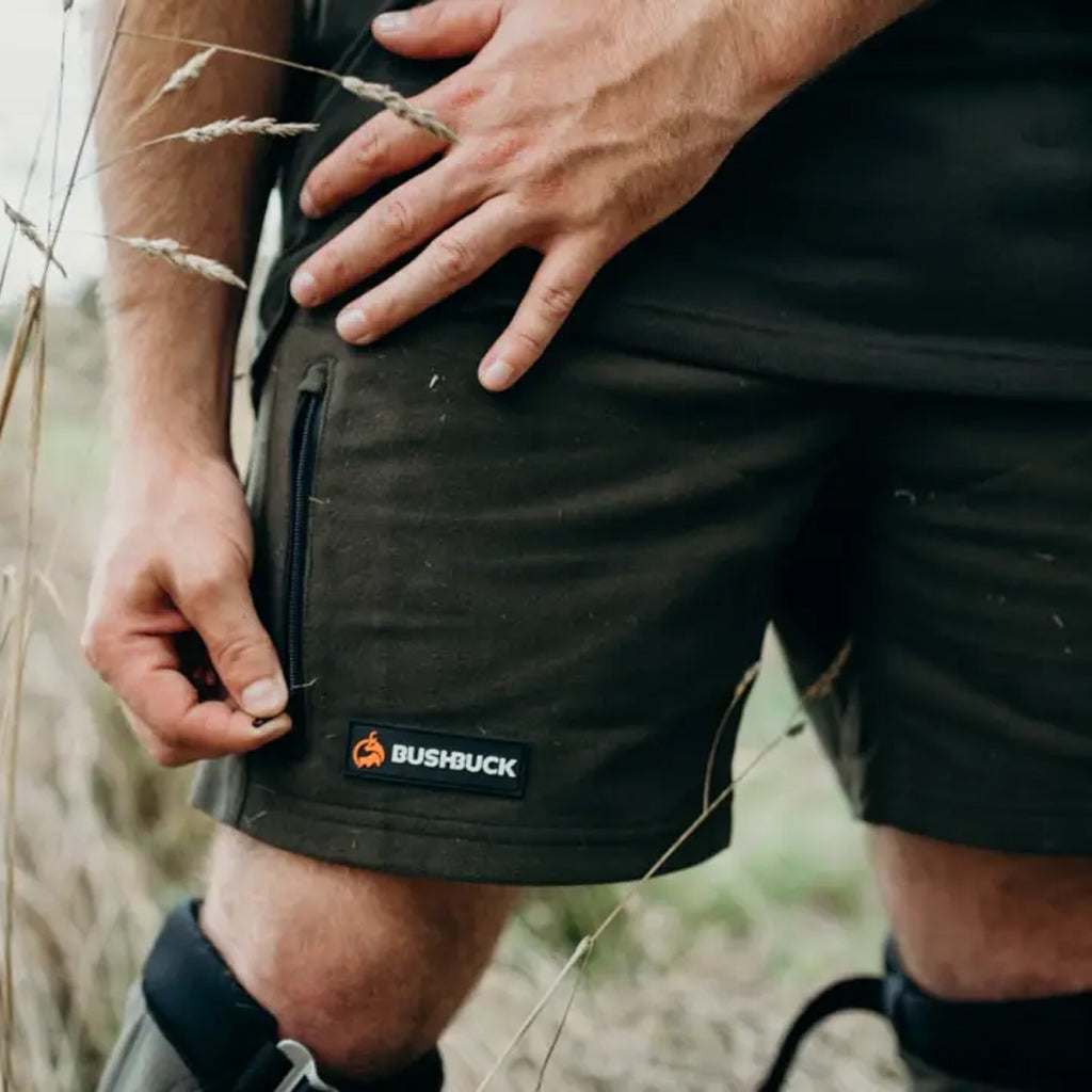 Bushbuck Dri-Seat Unisex Shorts Lifestyle Image - Wild & Moor