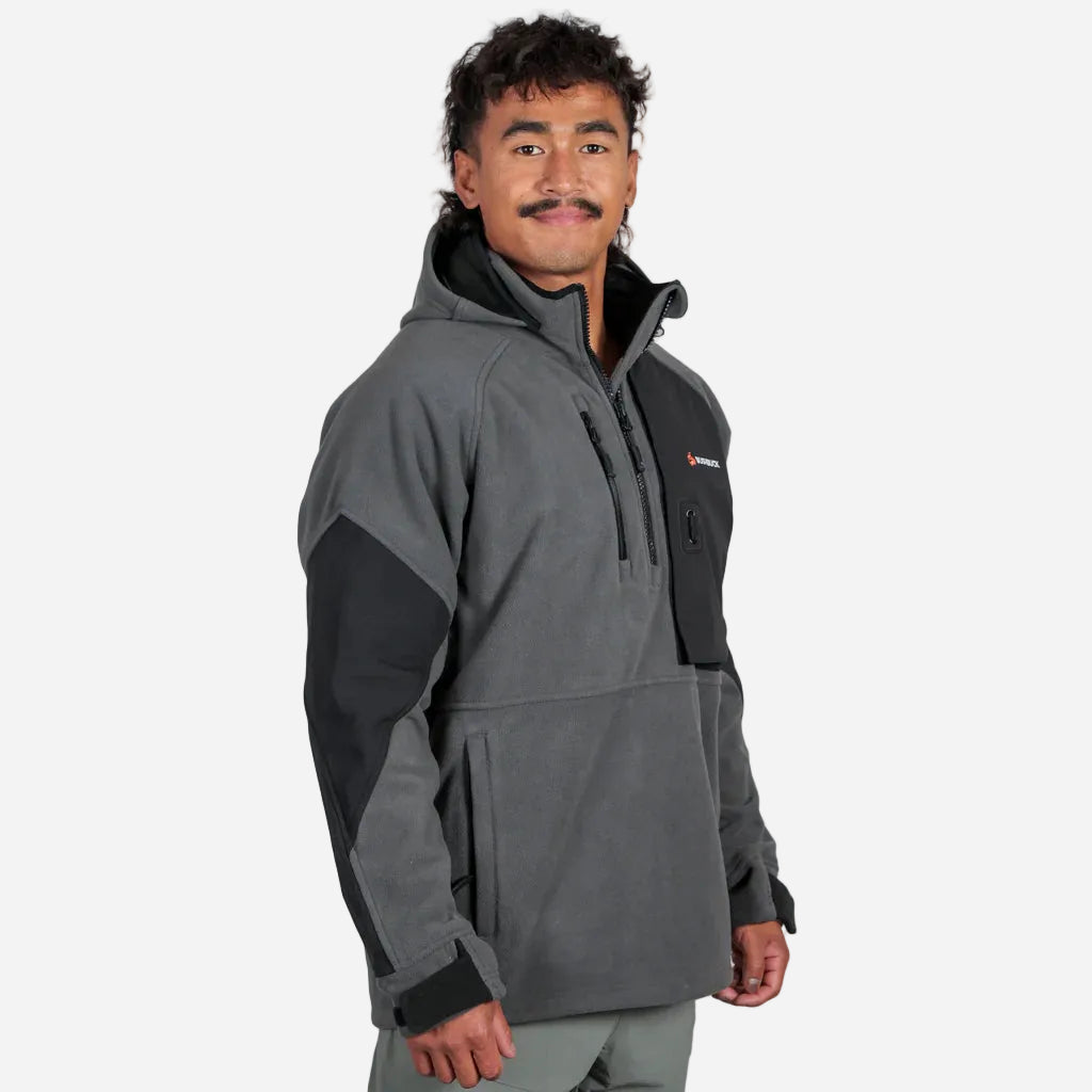 Bushbuck Frontier Windproof Fleece Pullover - Wild & Moor