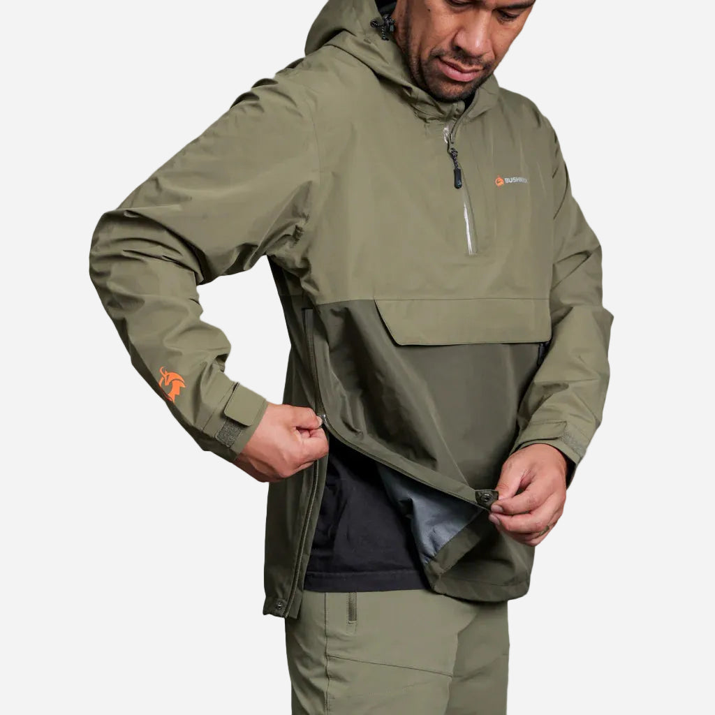 Bushbuck Stashlite Anorak Rain Jacket - Wild & Moor