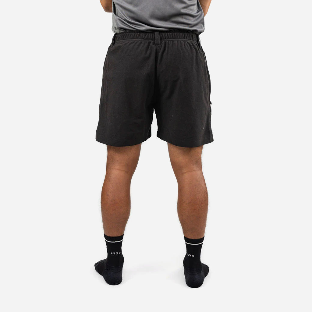 Bushbuck Trek 2.0 Unisex Shorts Black - Wild & Moor