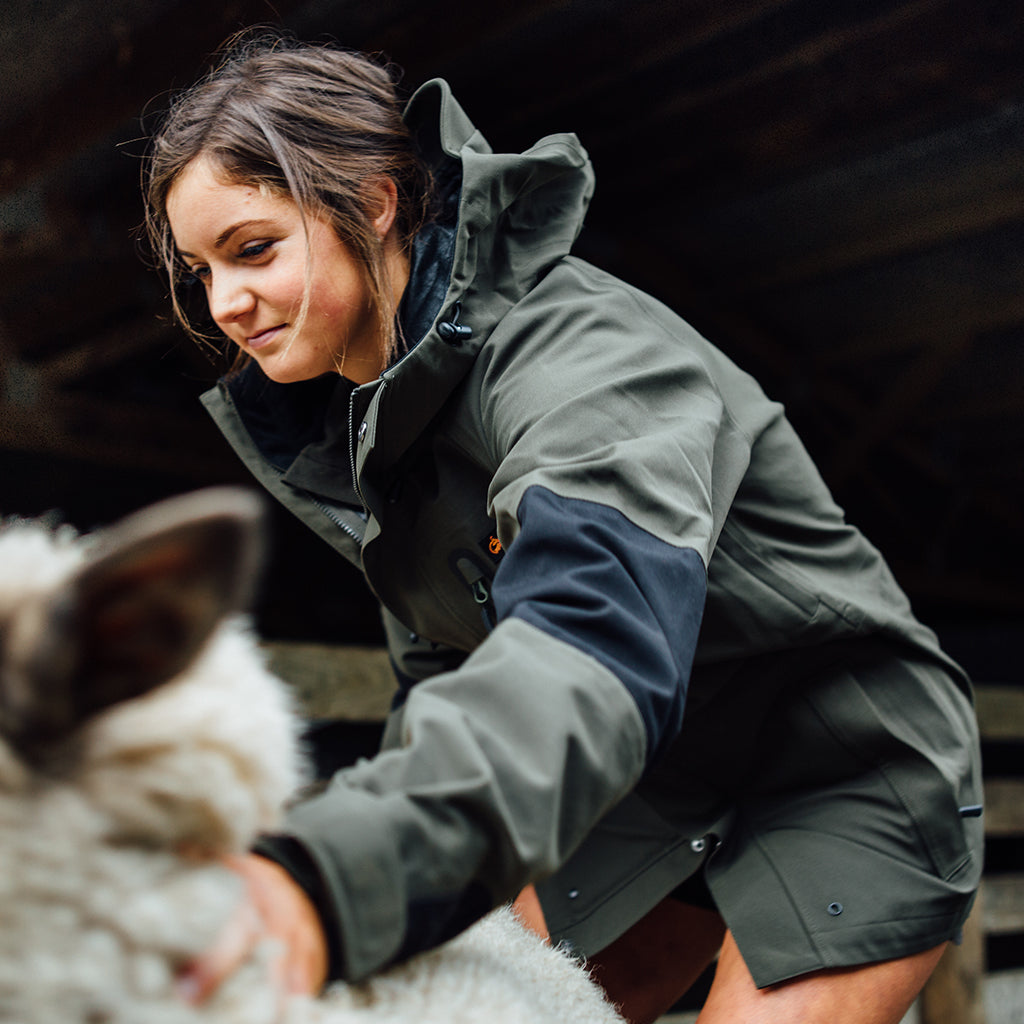 Bushbuck Defender Unisex Waterproof Jacket Lifestyle Image - Wild & Moor