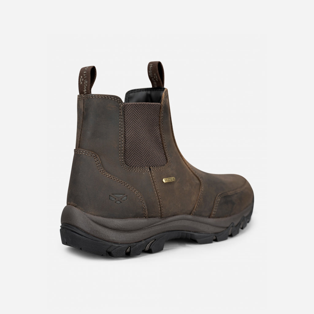 Hoggs of Fife Creagan Waterproof H-Tex Dealer Boot Waxy Brown - Wild & Moor