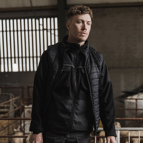 Hoggs of Fife Granite Bonded Fleece Jacket - Wild & Moor