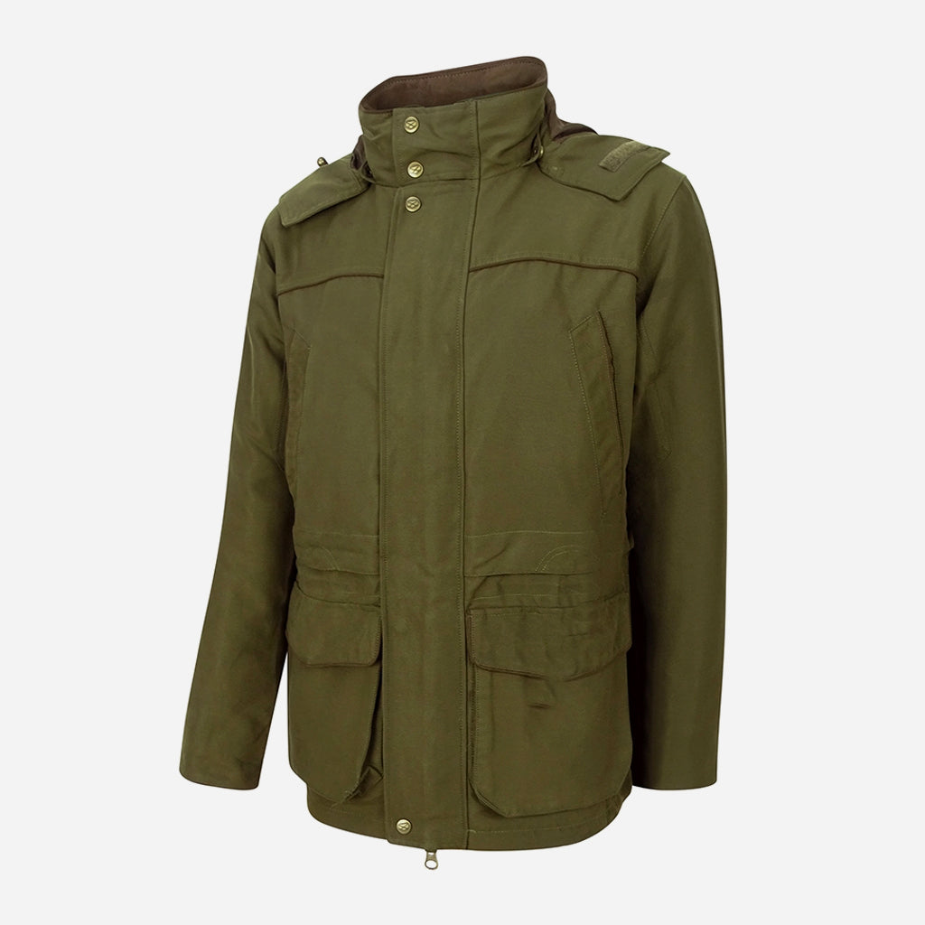 Hoggs of Fife Kincraig Waterproof Field Jacket Olive Green - Wild & Moor