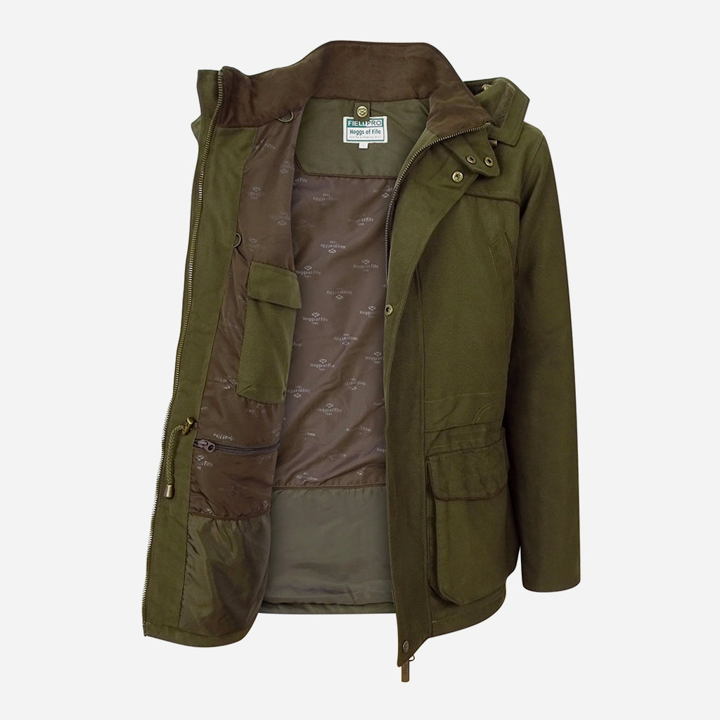 Hoggs of Fife Kincraig Waterproof Field Jacket Olive Green - Wild & Moor