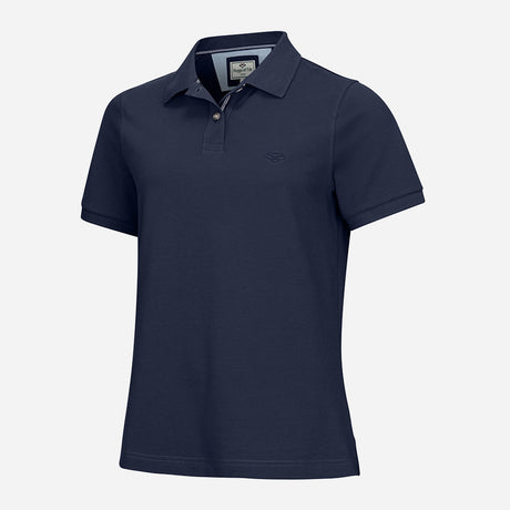 Hoggs of Fife Cora Ladies Pique Polo Shirt Navy - Wild & Moor