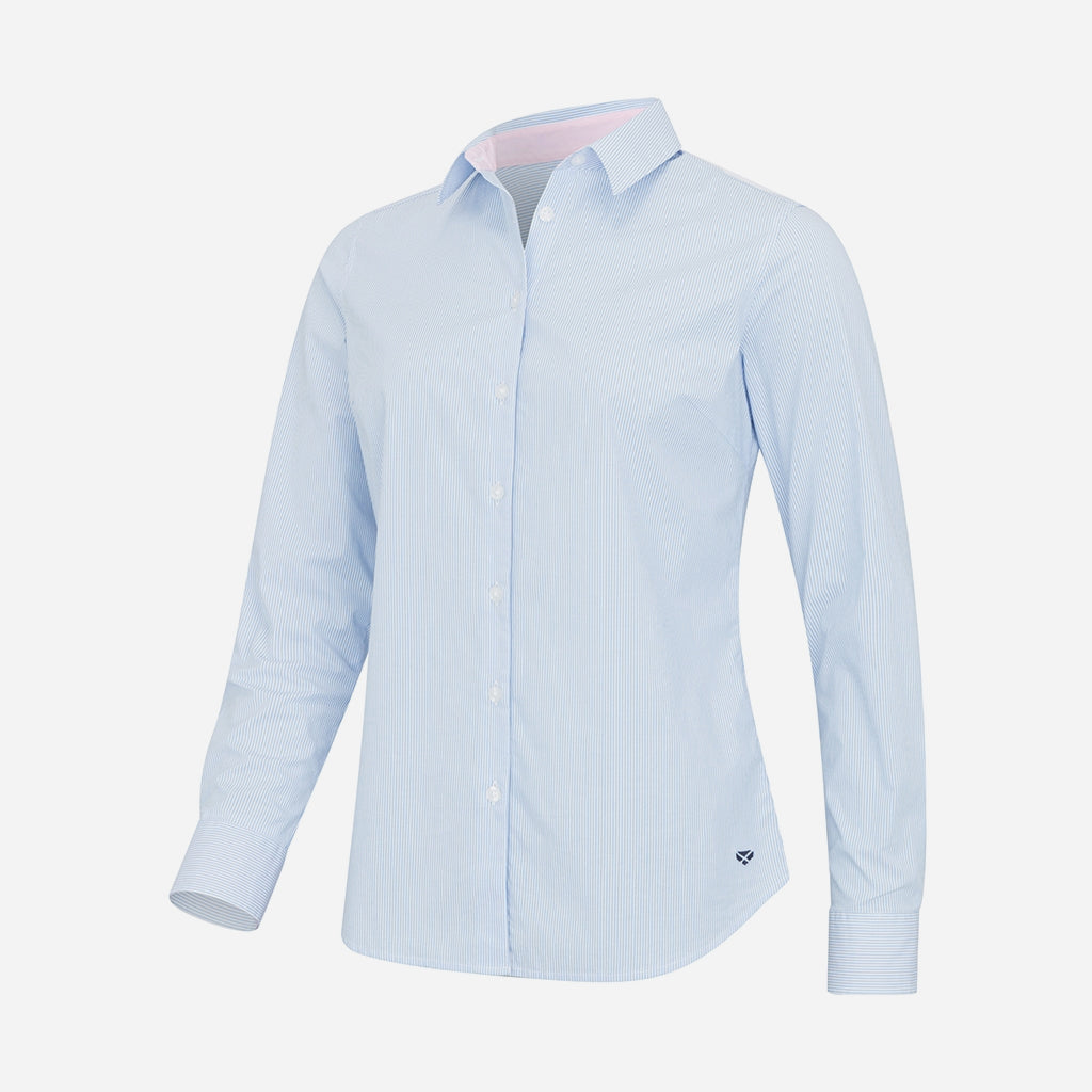 Hoggs of Fife Ingliston Women's Stretch Stripe Shirt - Wild & Moor