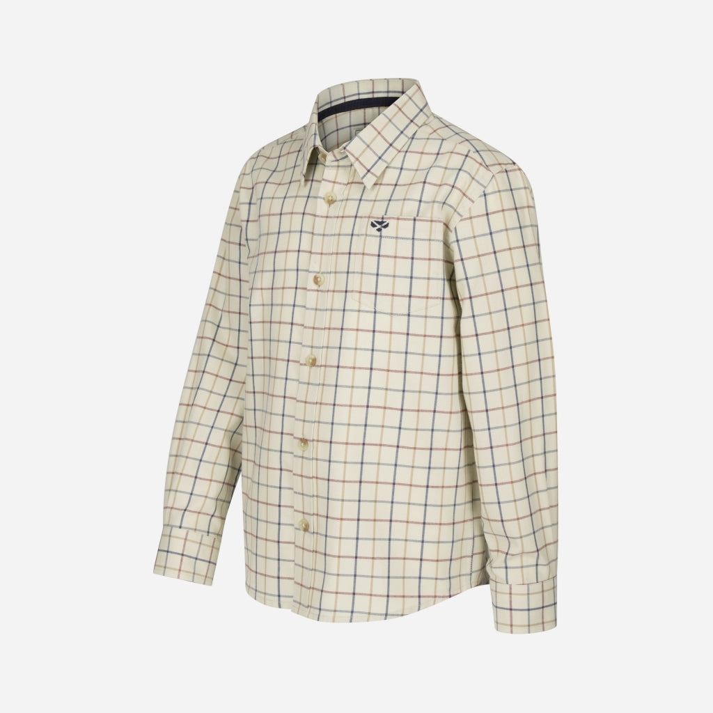 Hoggs of Fife Ambassador Junior Premier Tattersall Shirt - Wild & Moor