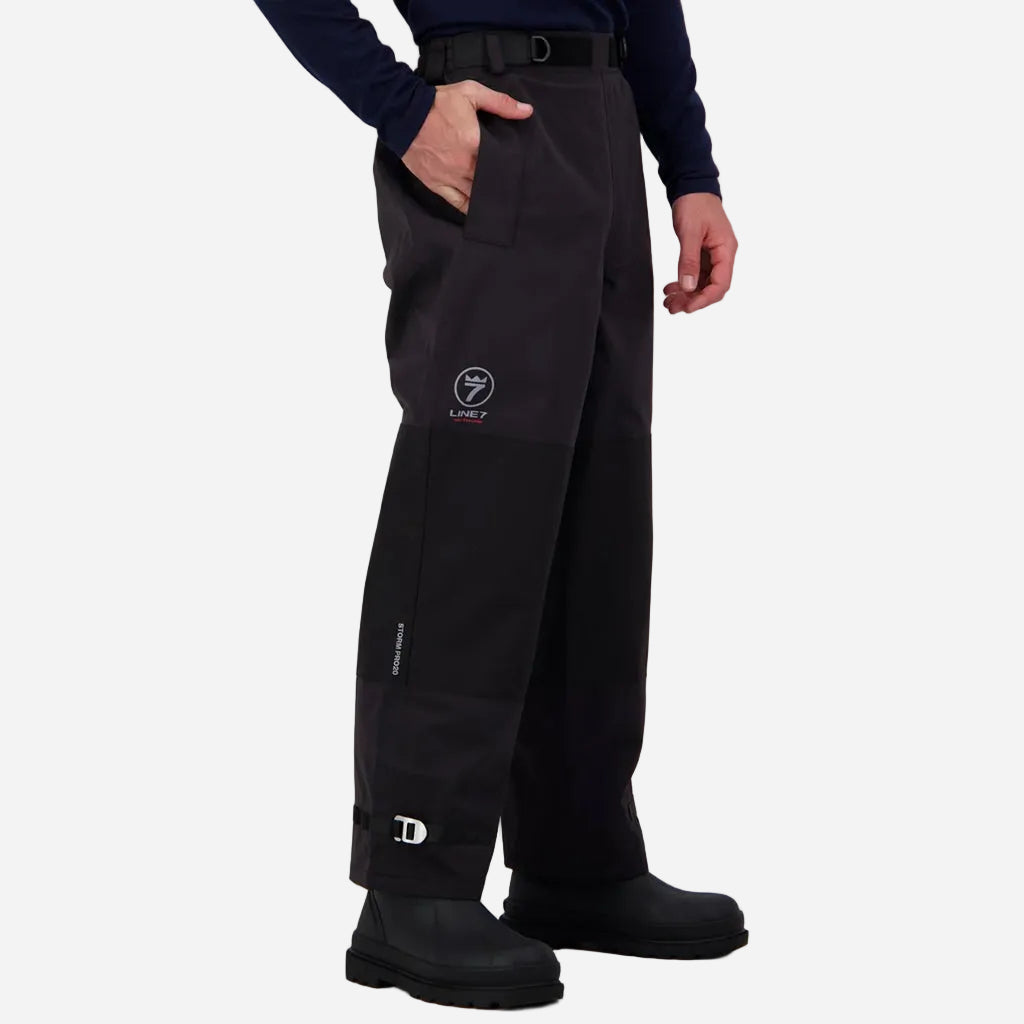 Line 7 Men's Territory Storm Pro20 Waterproof Overtrousers Black - Wild & Moor