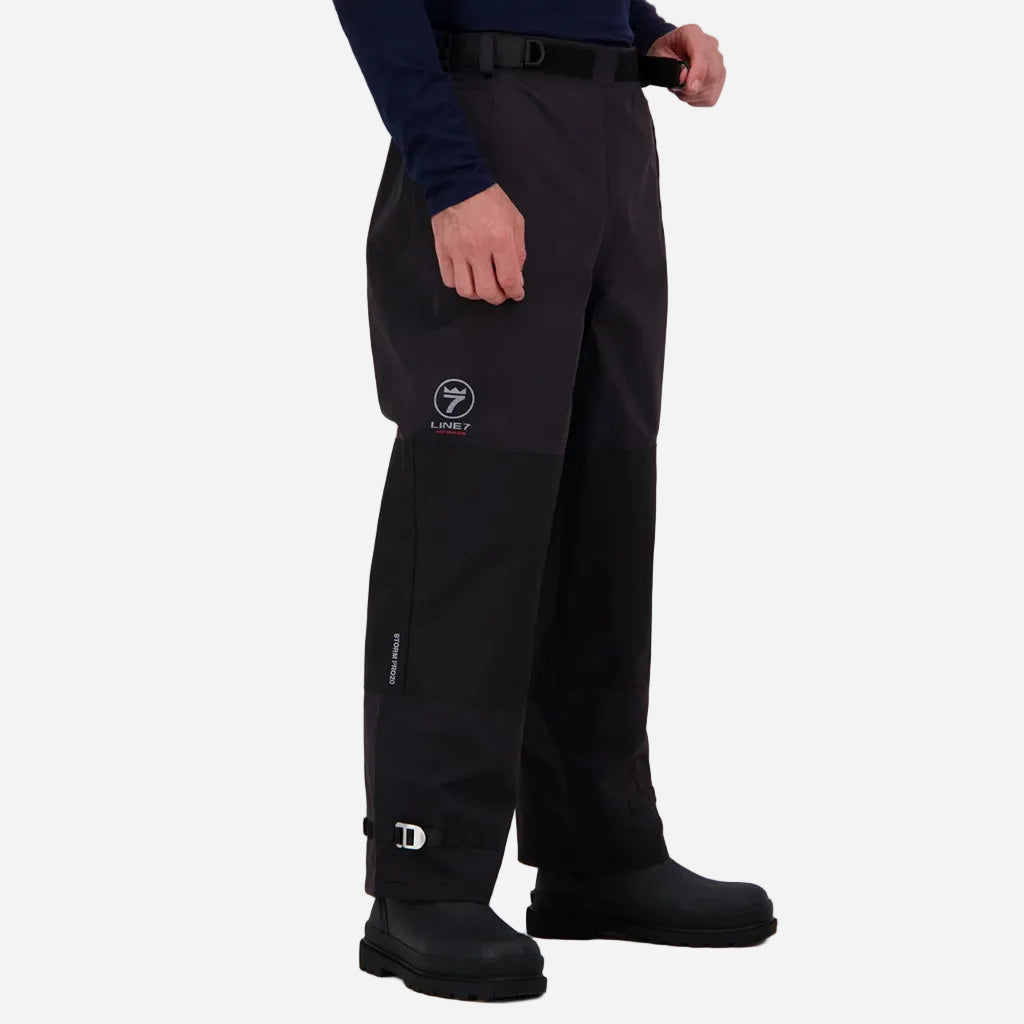 Line 7 Men's Territory Storm Pro20 Waterproof Overtrousers Black - Wild & Moor