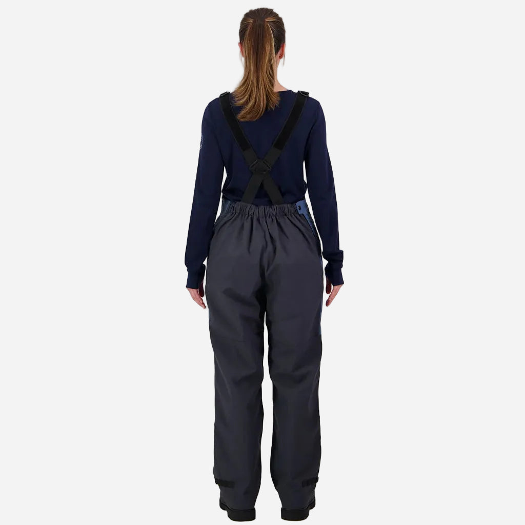 Line 7 Women's Storm Armour10 Waterproof 2 Layer Bib Overtrousers Stormy Weather / Ebony - Wild & Moor