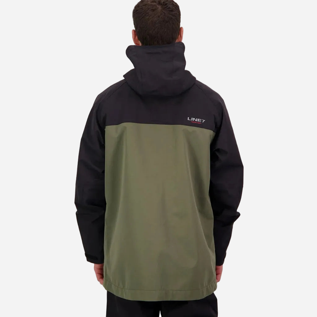 Line 7 Men's Territory Storm Pro20 Waterproof Jacket Moss / Black - Wild & Moor