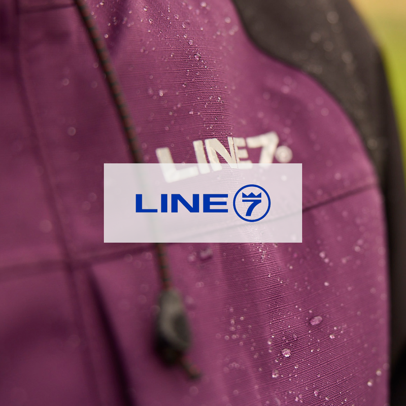 Line 7 Clothing Home Page Image with Logo