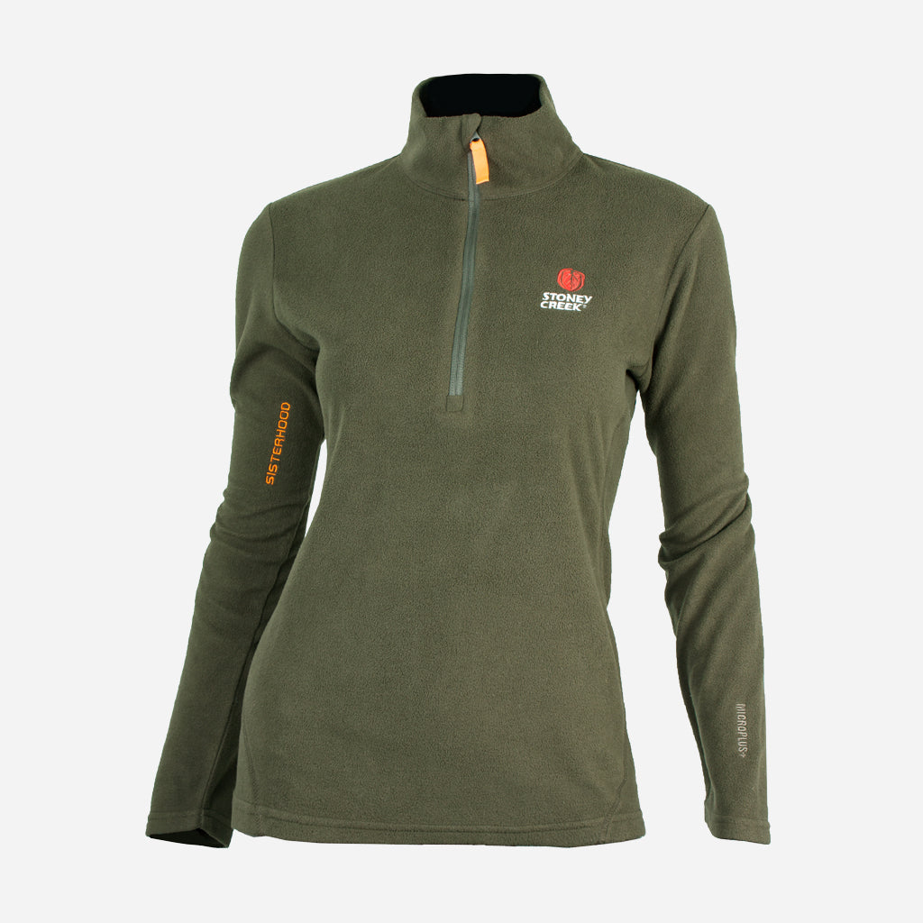 Stoney Creek Women's Microplus Long Sleeve Top Bayleaf - Wild & Moor