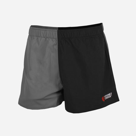 Stoney Creek Mens Jester Shorts Grey / Black - Wild & Moor