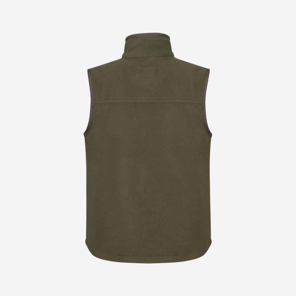 Hoggs of Fife Woodhall Junior Fleece Gilet Green - Wild & Moor