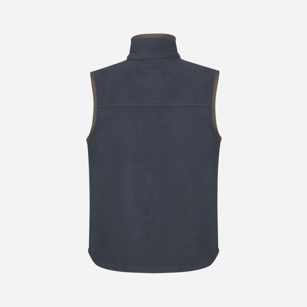 Hoggs of Fife Woodhall Junior Fleece Gilet Navy - Wild & Moor