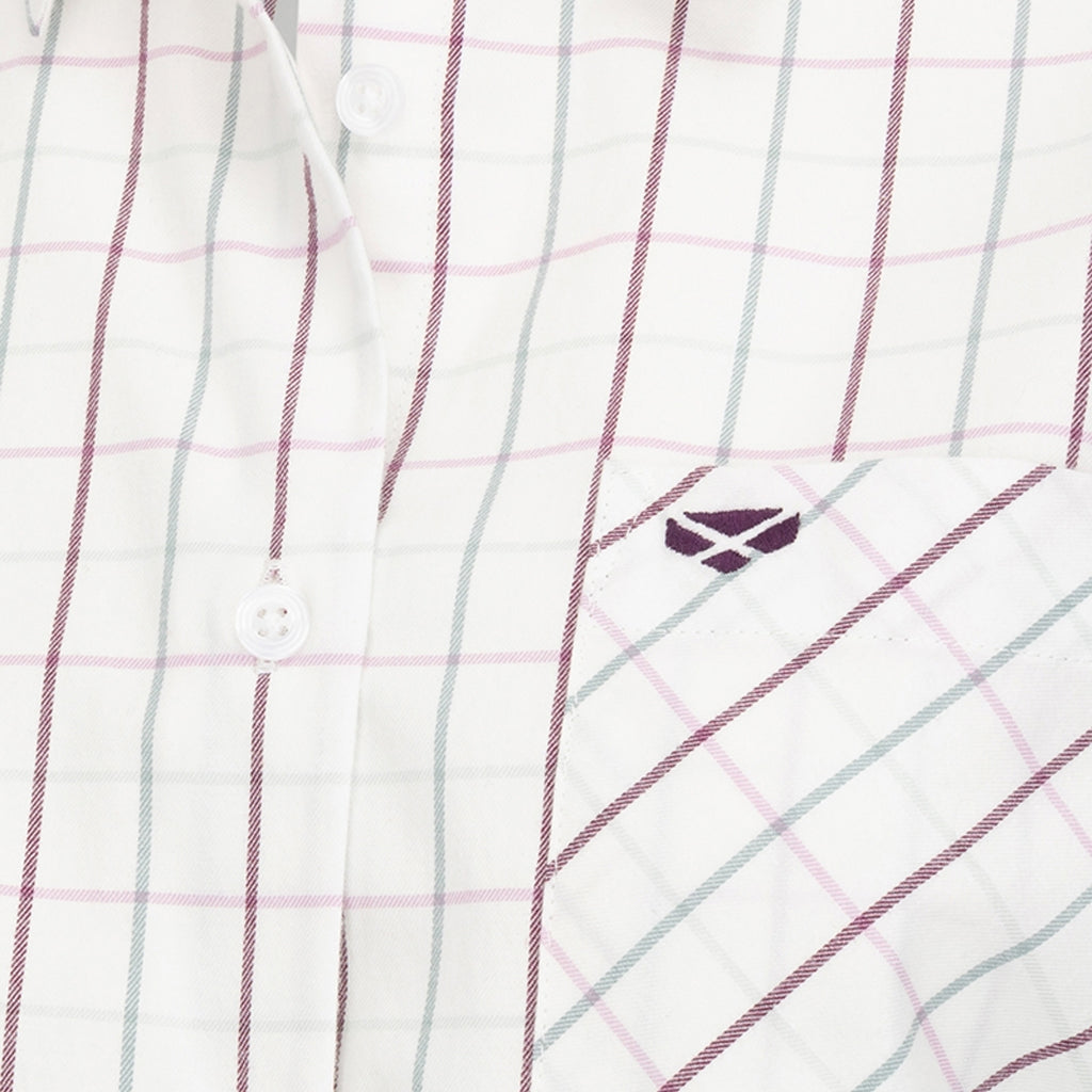 Hoggs of Fife Aberlady Women's Tattersall Shirt - Wild & Moor