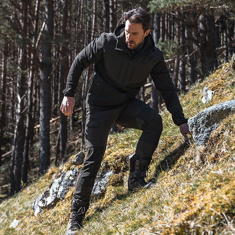 Hoggs of Fife Ardross 4-Way Stretch Active Trousers Lifestyle Image - Wild & Moor