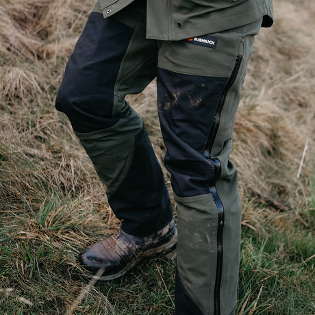 Bushbuck Defender Unisex Waterproof Trousers Lifestyle Image - Wild & Moor
