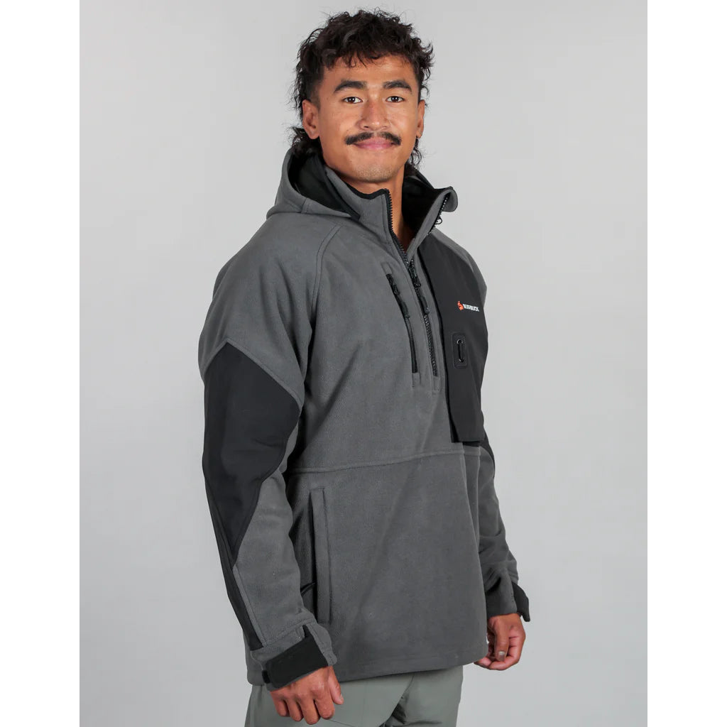 Bushbuck Frontier Windproof Fleece Pullover - Wild & Moor