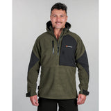 Bushbuck Frontier Windproof Fleece Pullover - Wild & Moor