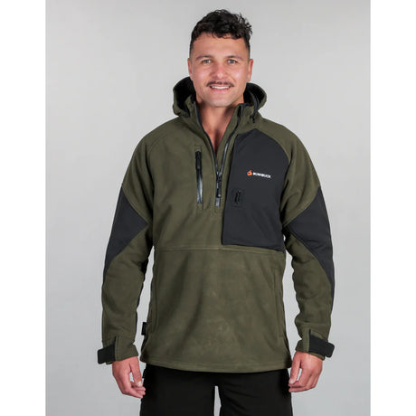 Bushbuck Frontier Windproof Fleece Pullover - Wild & Moor