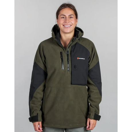 Bushbuck Frontier Windproof Fleece Pullover - Wild & Moor