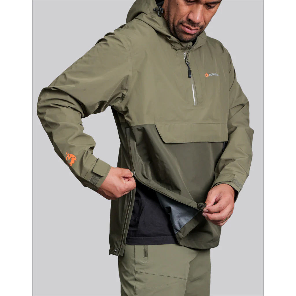 Bushbuck Stashlite Anorak Rain Jacket - Wild & Moor