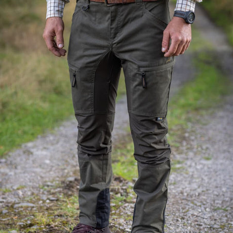 Lifestyle image of Harehill Ridgegate Trouser, Forest Shade - Wild & Moor