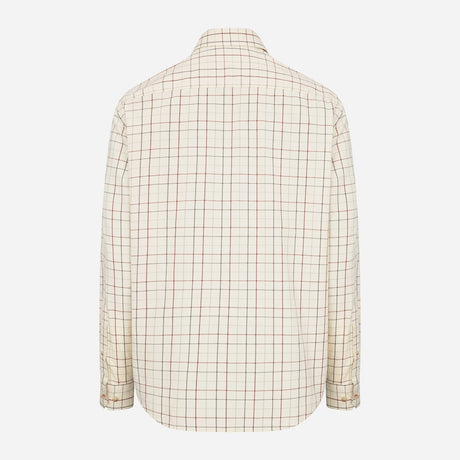Hoggs of Fife Men's Chieftain Premier Tattersall Shirt Rust - Wild & Moor