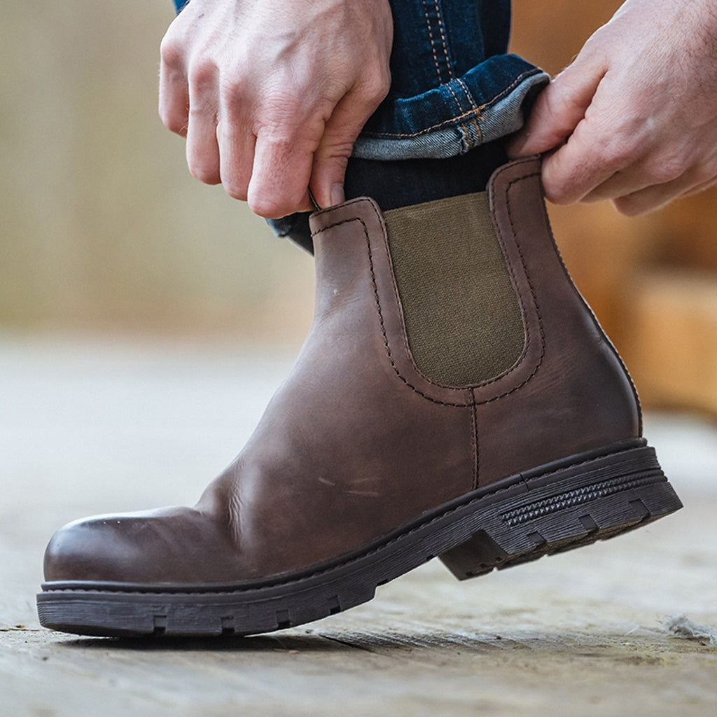 Hoggs of Fife Dalmeny Dealer Boot Dark Brown - Wild & Moor