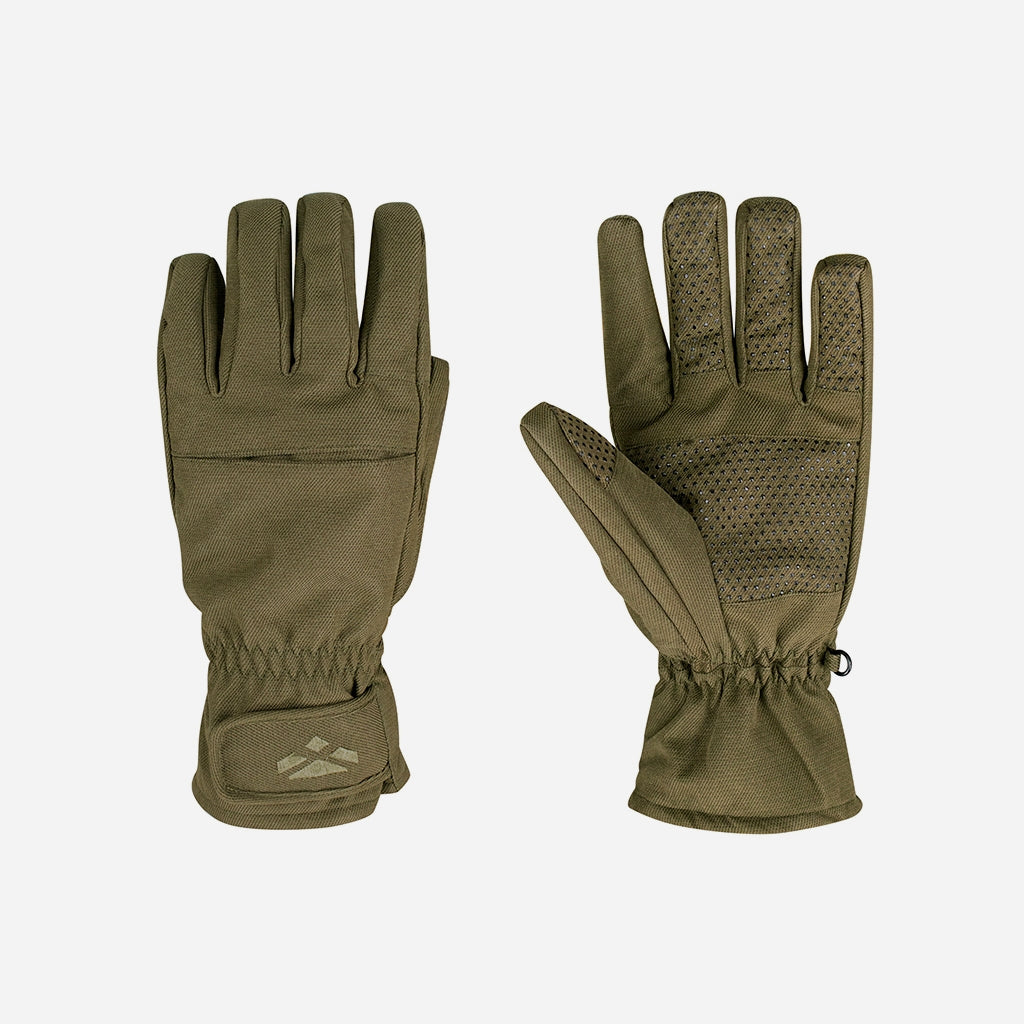 Hoggs of Fife Kincraig Waterproof Gloves Olive Green - Wild & Moor