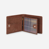 Inside of Hoggs of Fife Monarch Leather Credit Card Wallet Hazelnut - Wild & Moor