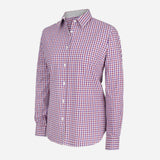 Hoggs of Fife Becky II Women's Cotton Shirt Violet/Cerise - Wild & Moor
