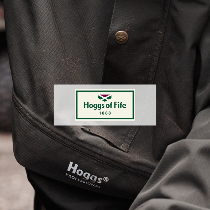 Hoggs of Fife Clothing Home Page Image with Logo