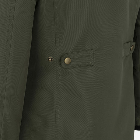 Hoggs of Fife Walker Ladies Long Coat Fern Green - Wild & Moor
