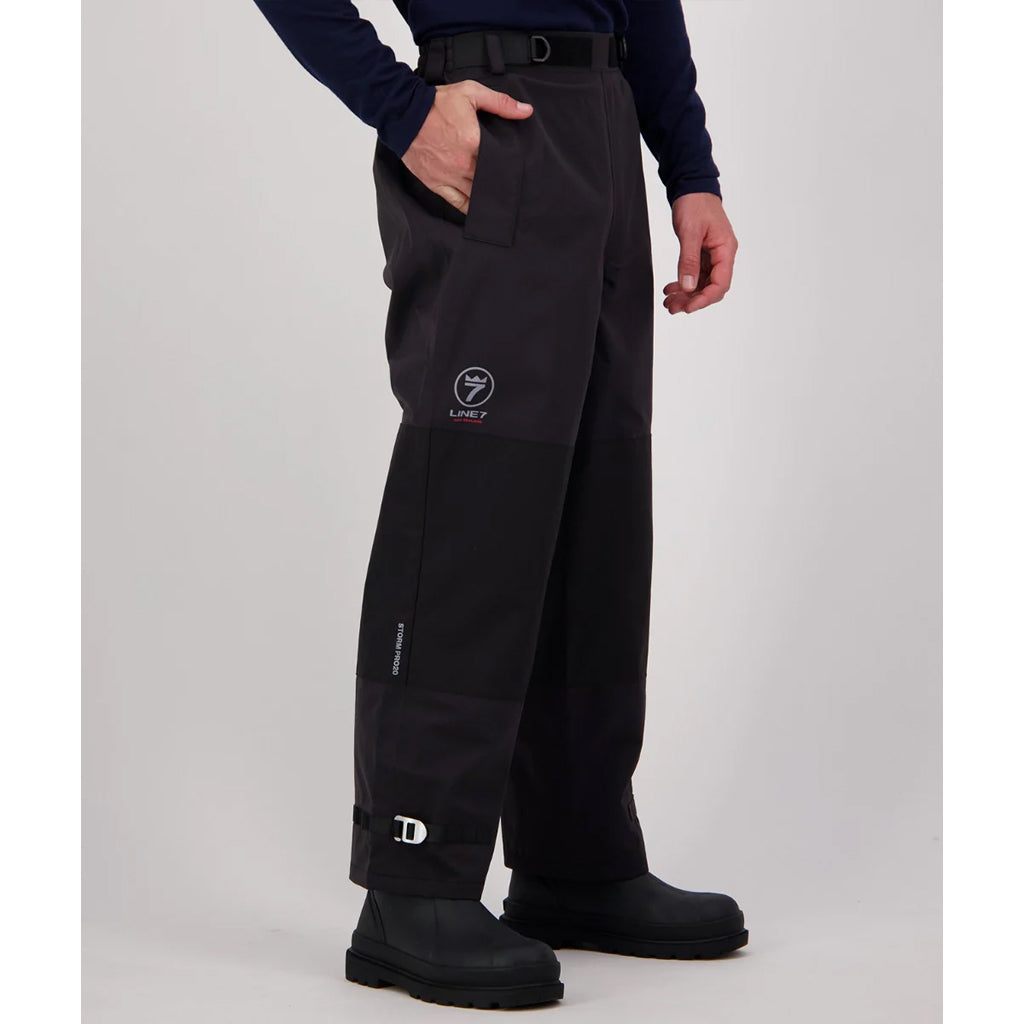 Line 7 Men's Territory Storm Pro20 Waterproof Overtrousers Black - Wild & Moor