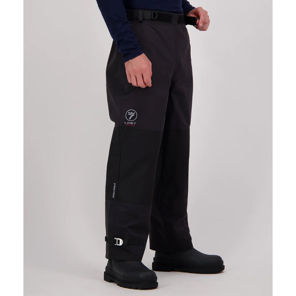 Line 7 Men's Territory Storm Pro20 Waterproof Overtrousers Black - Wild & Moor