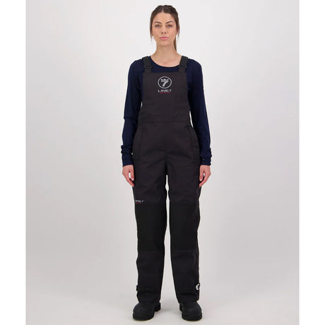 Line 7 Women's Territory Storm Pro20 Waterproof Bib Overtrousers Black - Wild & Moor