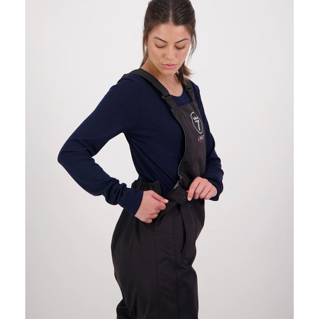 Line 7 Women's Territory Storm Pro20 Waterproof Bib Overtrousers Black - Wild & Moor