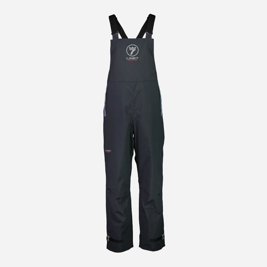 Line 7 Men's Storm Armour10 Waterproof 2 Layer Bib Overtrouser Stormy Weather / Ebony - Wild & Moor