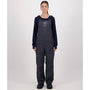 Line 7 Women's Storm Armour10 Waterproof 2 Layer Bib Overtrousers Stormy Weather / Ebony - Wild & Moor