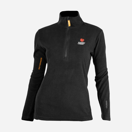 Stoney Creek Women's Microplus Long Sleeve Top Black - Wild & Moor