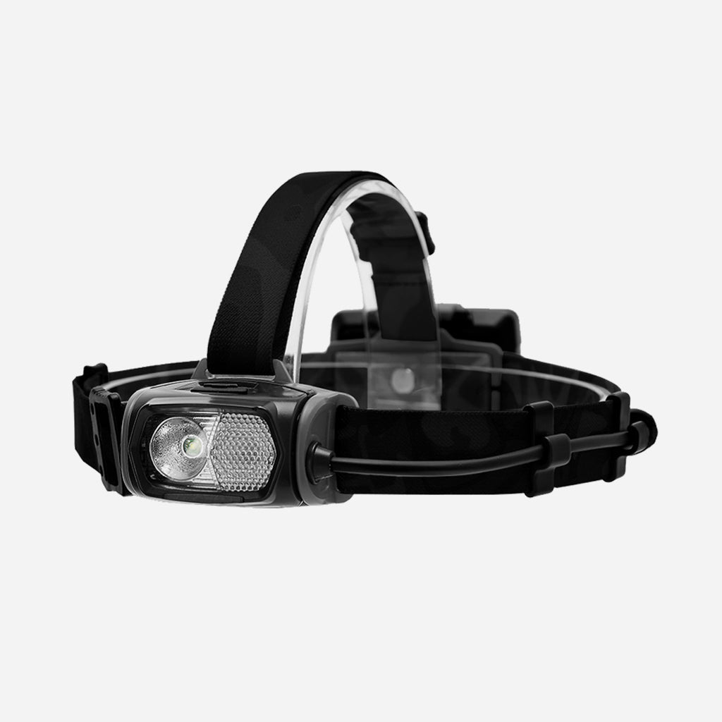 Night Master H1 Dual Colour Rechargeable Head Torch with 400 Lumens Black - Wild & Moor