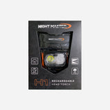 Night Master H1 Dual Colour Rechargeable Head Torch with 400 Lumens Packaging - Wild & Moor
