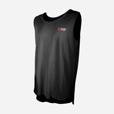 Stoney Creek Mens Shearers Singlet, Black - Wild & Moor