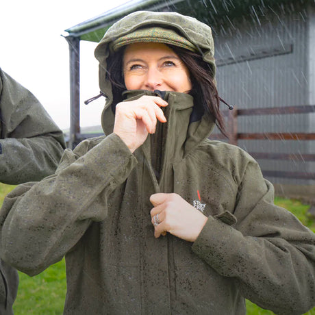 Lifestyle image of Stoney Creek Womens Suppressor Jacket - Wild & Moor